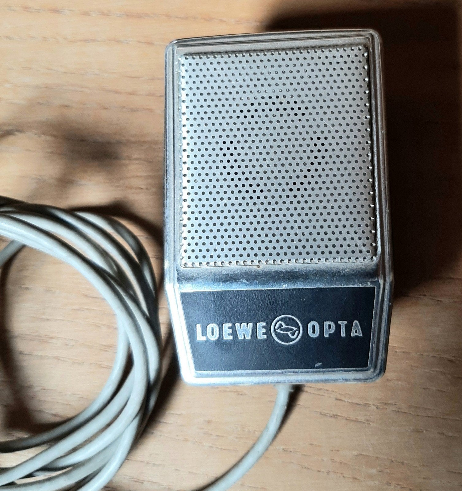 Vintage Loewe Opta Microfoon - Klassiek Design, Ophalen of Verzenden, Gebruikt, Overige typen