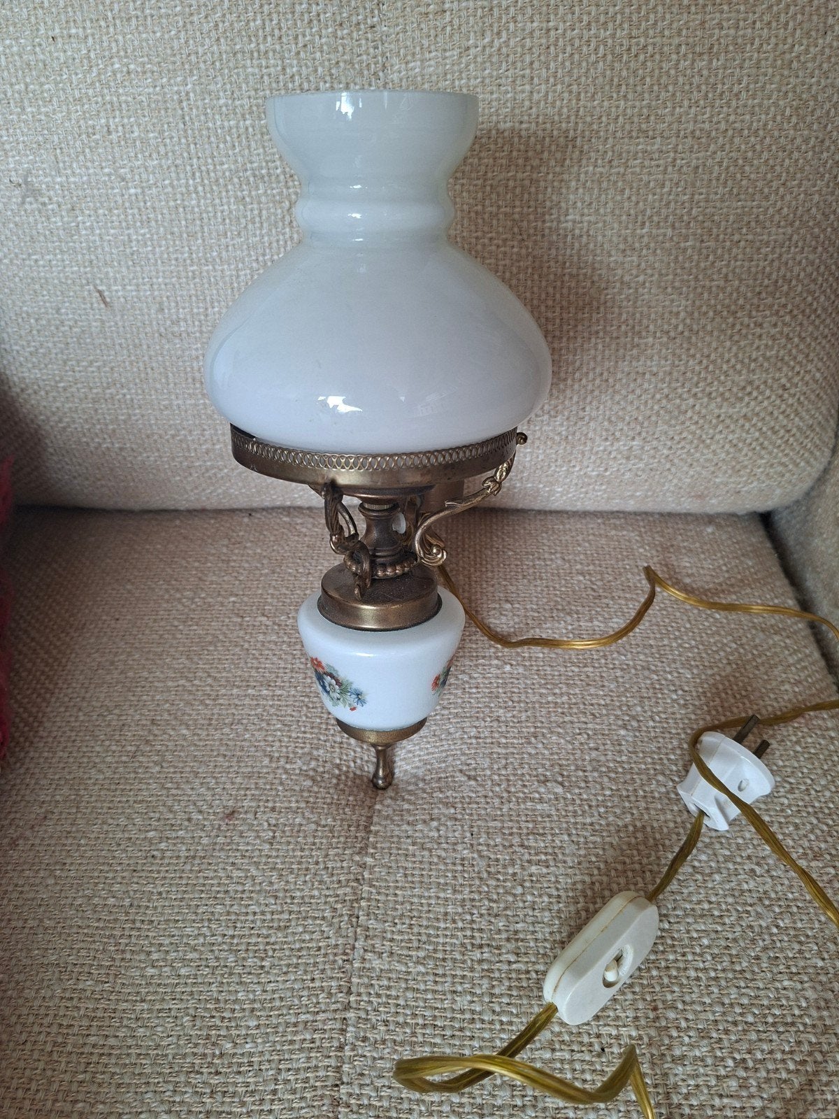 Mooi oud wandlampje, Antiek en Kunst, Antiek | Lampen, Ophalen of Verzenden