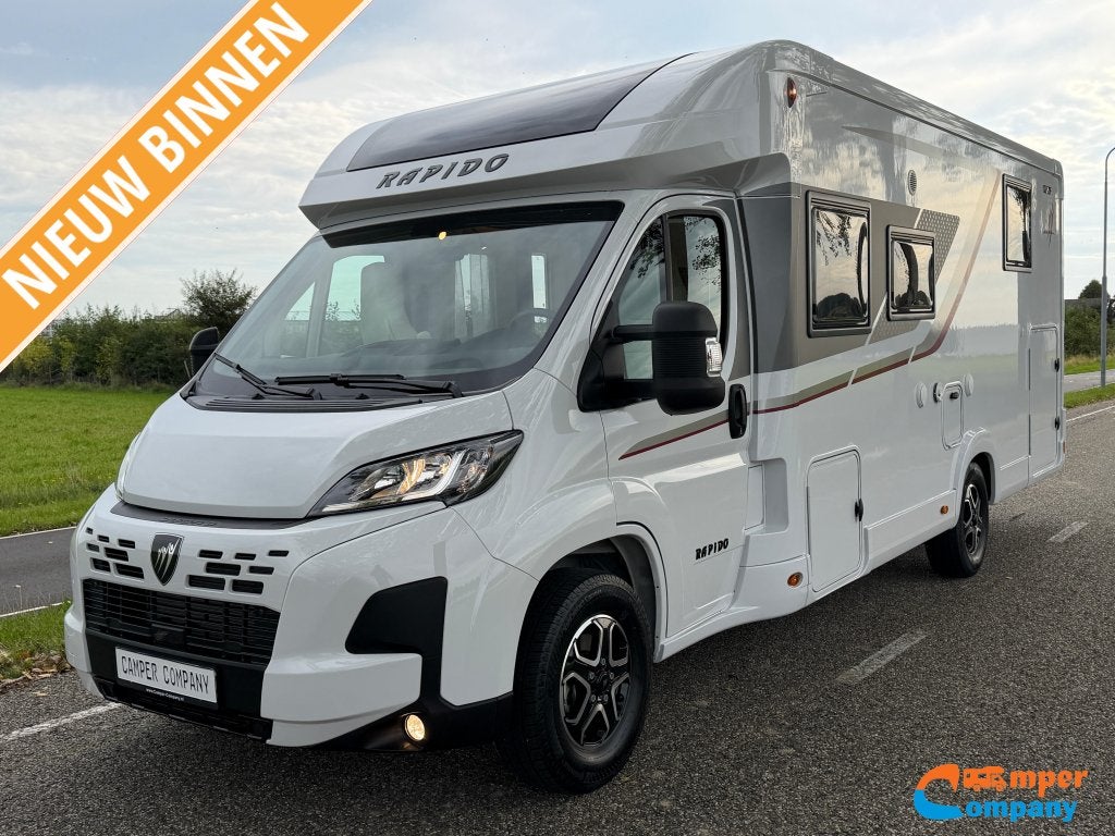 Rapido 696 F | Queensbed | Hefbed | Mooie opties, Caravans en Kamperen, Automaat, Afzuigkap, Ringverwarming, Fiat