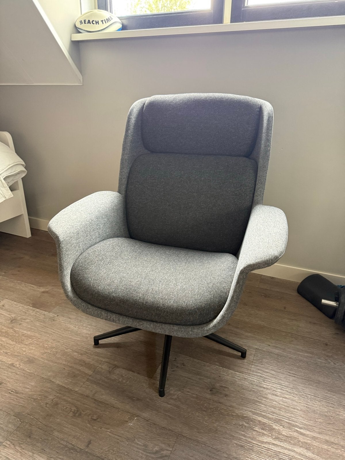 IKEA Aleby draaistoel - Zo goed als nieuw, Huis en Inrichting, Ophalen, Zo goed als nieuw, Eén, Stof