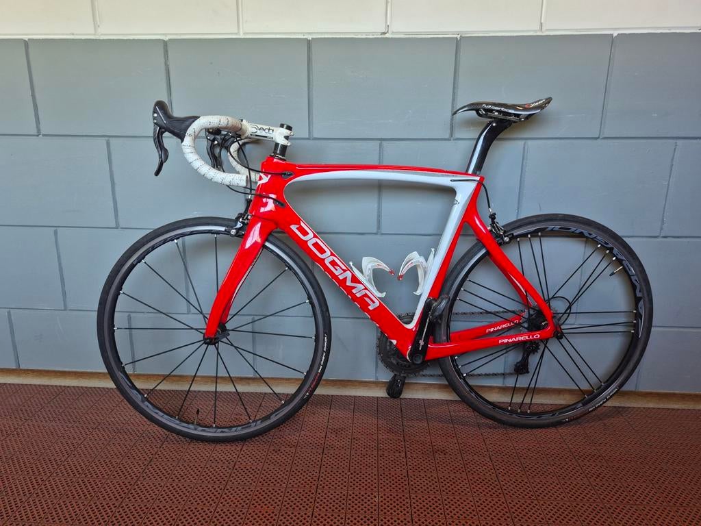 Pinarello Dogma f8 55cm, Fietsen en Brommers, Fietsen | Racefietsen, Carbon, Zo goed als nieuw, Meer dan 20 versnellingen, 53 tot 57 cm