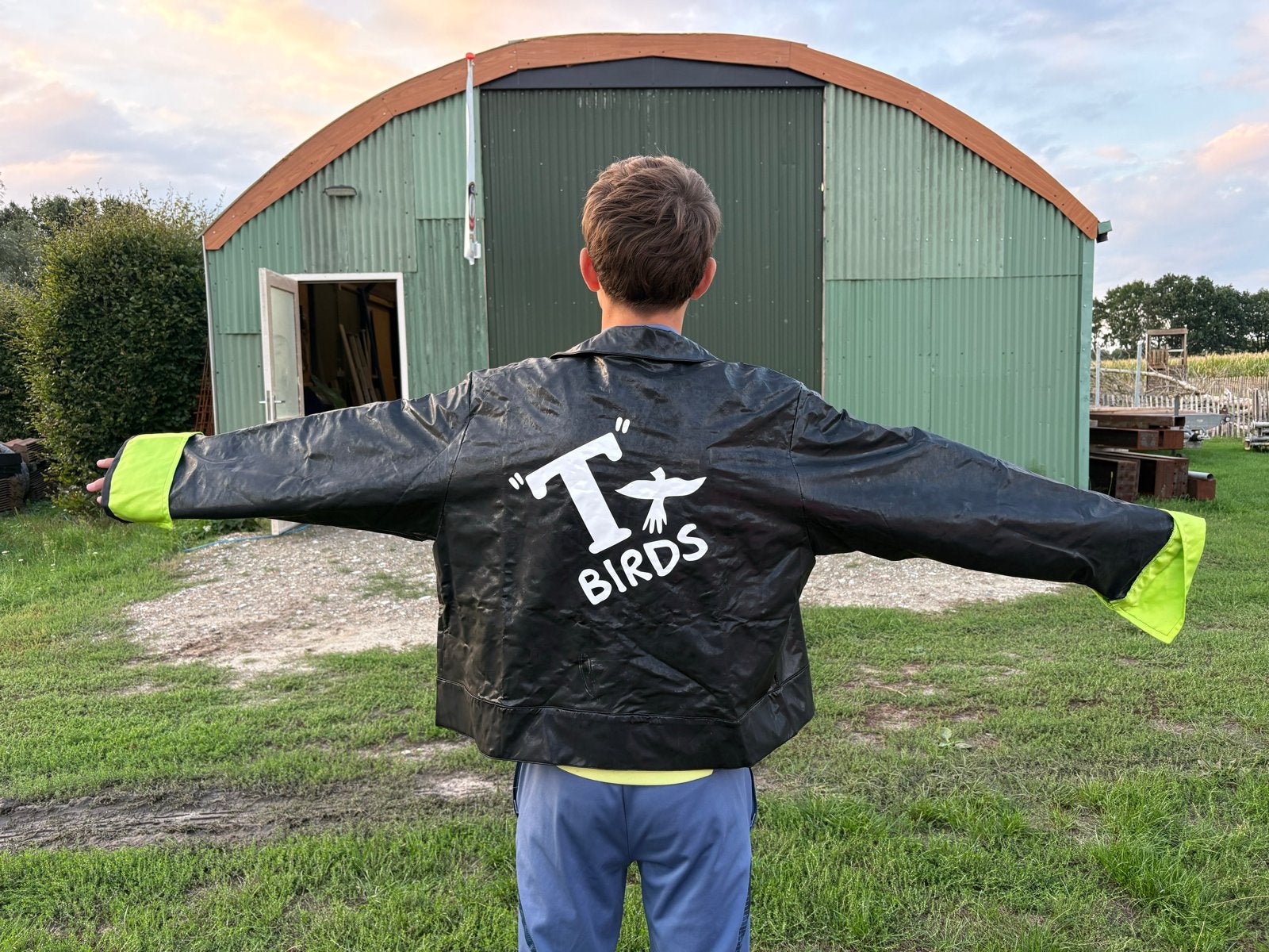 Grease T-Birds en Pink Ladies jassen - Carnavalskleding, Carnaval, Maat 46/48 (XL) of groter, Ophalen of Verzenden, Kleding