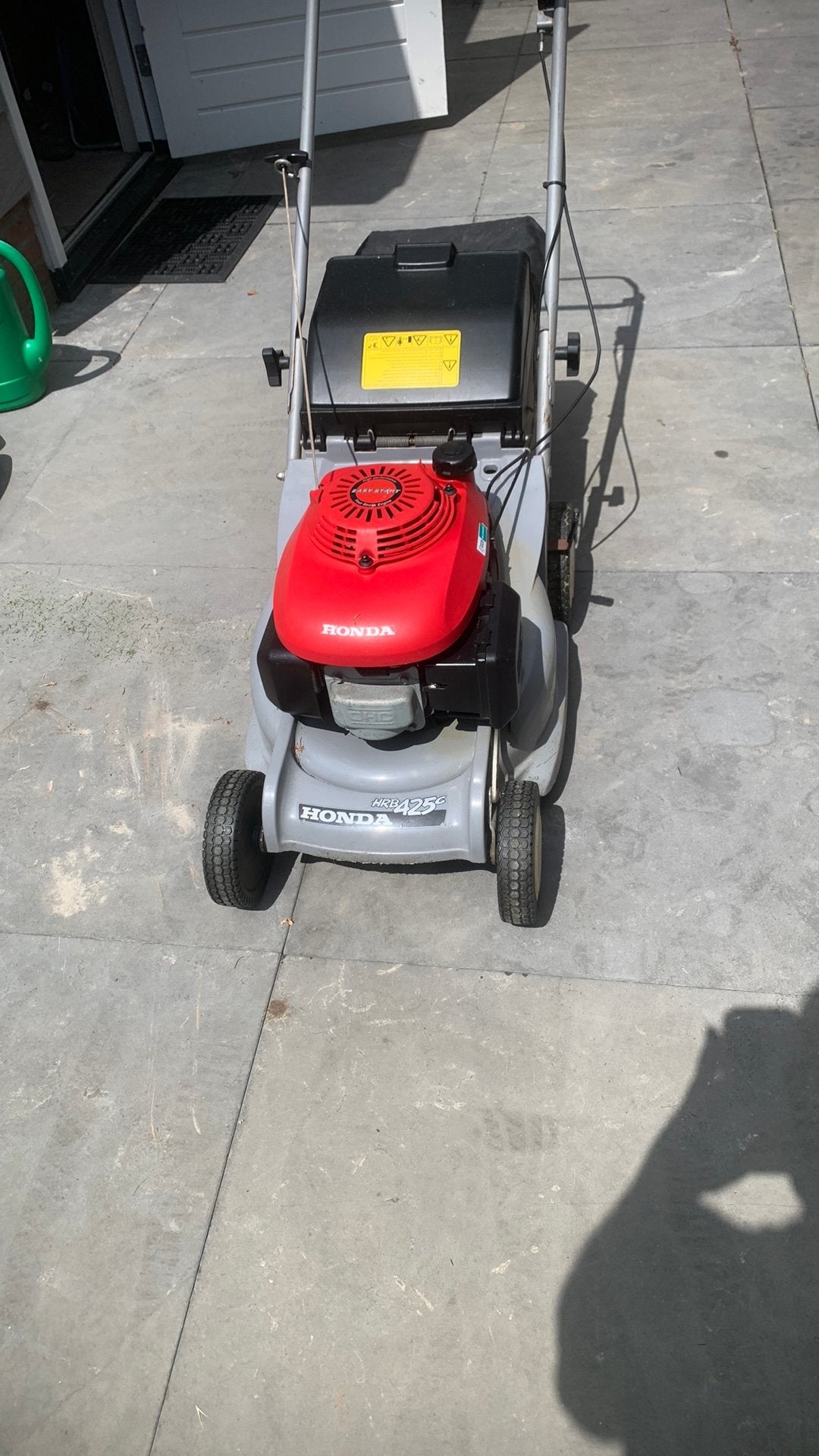 Nette goedonserhouden Honda Hrb 425c grasmaaier, Ophalen, Cirkelmaaier, Opvangzak, Zo goed als nieuw