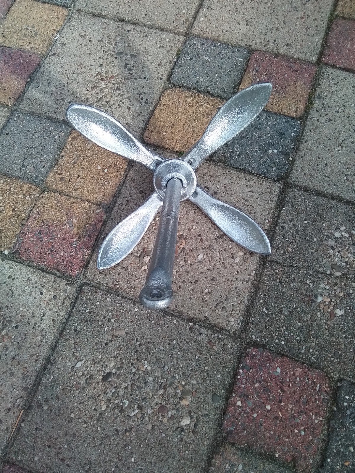 5 kg opvouwbaar anker, Ophalen of Verzenden, Gebruikt, Overige typen