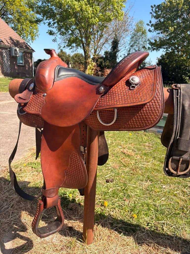 Western zadel semi quarter /16 inch, Ophalen