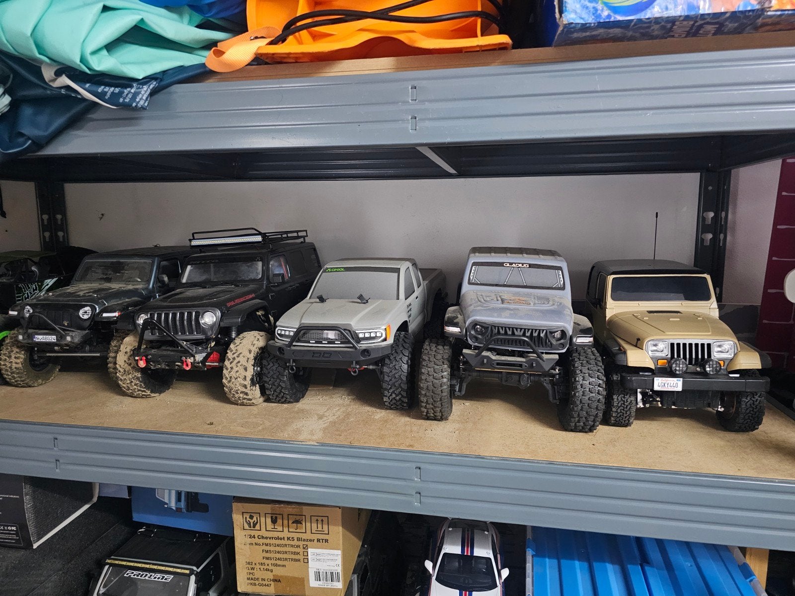 RC Crawlers - Diverse Modellen, Ophalen of Verzenden, Gebruikt, Auto