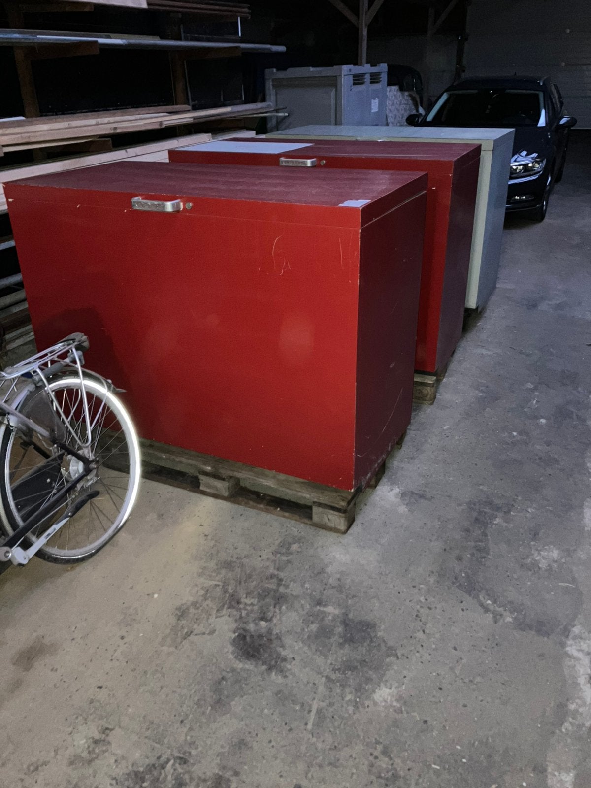 Opslag kist, bewaarkist, dekenkist, Tuin en Terras, Ophalen, Gebruikt, Metaal, Overige typen