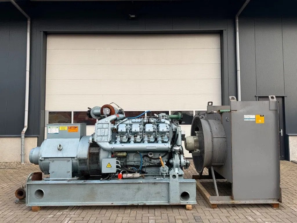 Dorman 8QTCW unelec 440 kVA noodstroom aggregaat generatorse, Ophalen of Verzenden