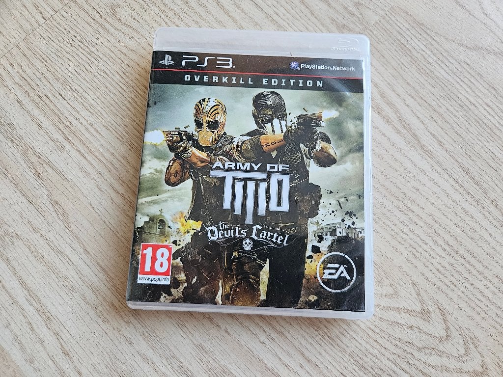 Army of Two: The Devil's Cartel (Overkill Edition) - CIB PS3, Online, Gebruikt, Shooter, 1 speler