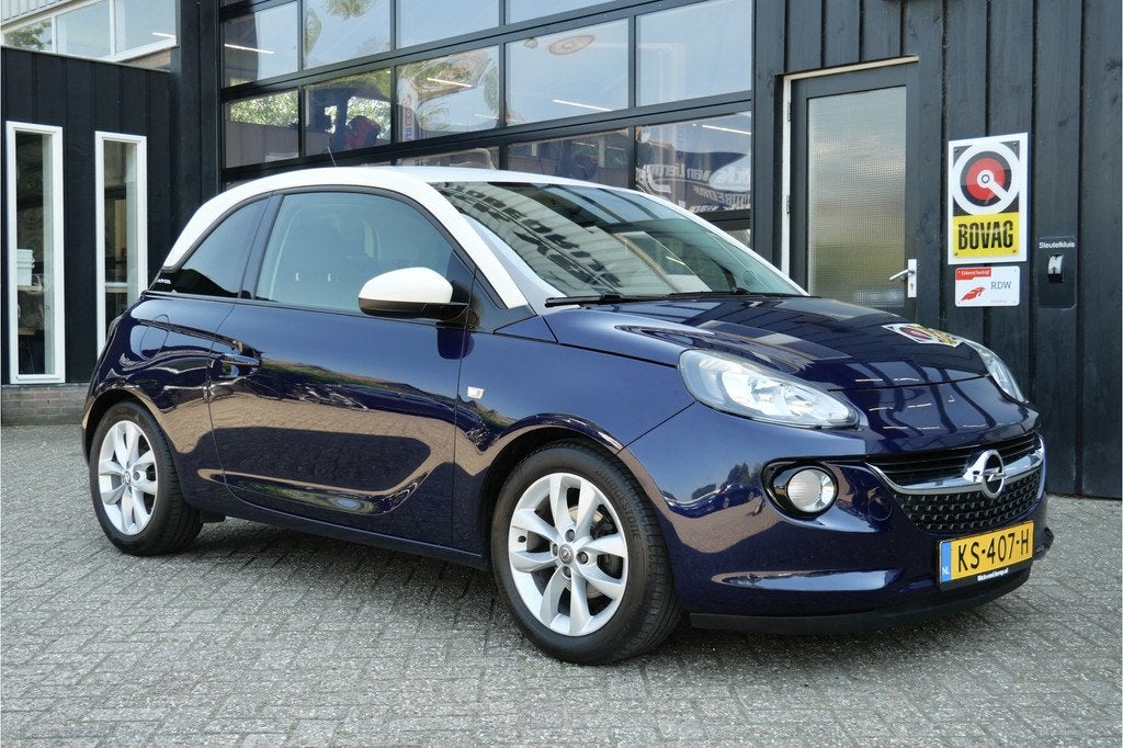 Opel ADAM 1.2 | Airco | Cruise | Elek.Ramen (bj 2015), Auto's, Euro 6, 4 stoelen, 1229 cc, Bedrijf