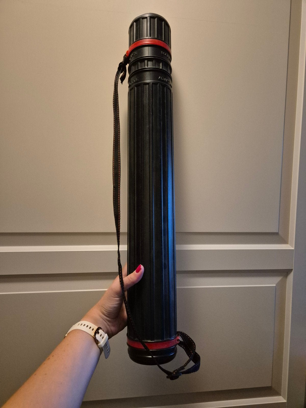 Uitschuifbare Tekenkoker A0 met Schouderband (91 cm), Ophalen of Verzenden, Overige typen