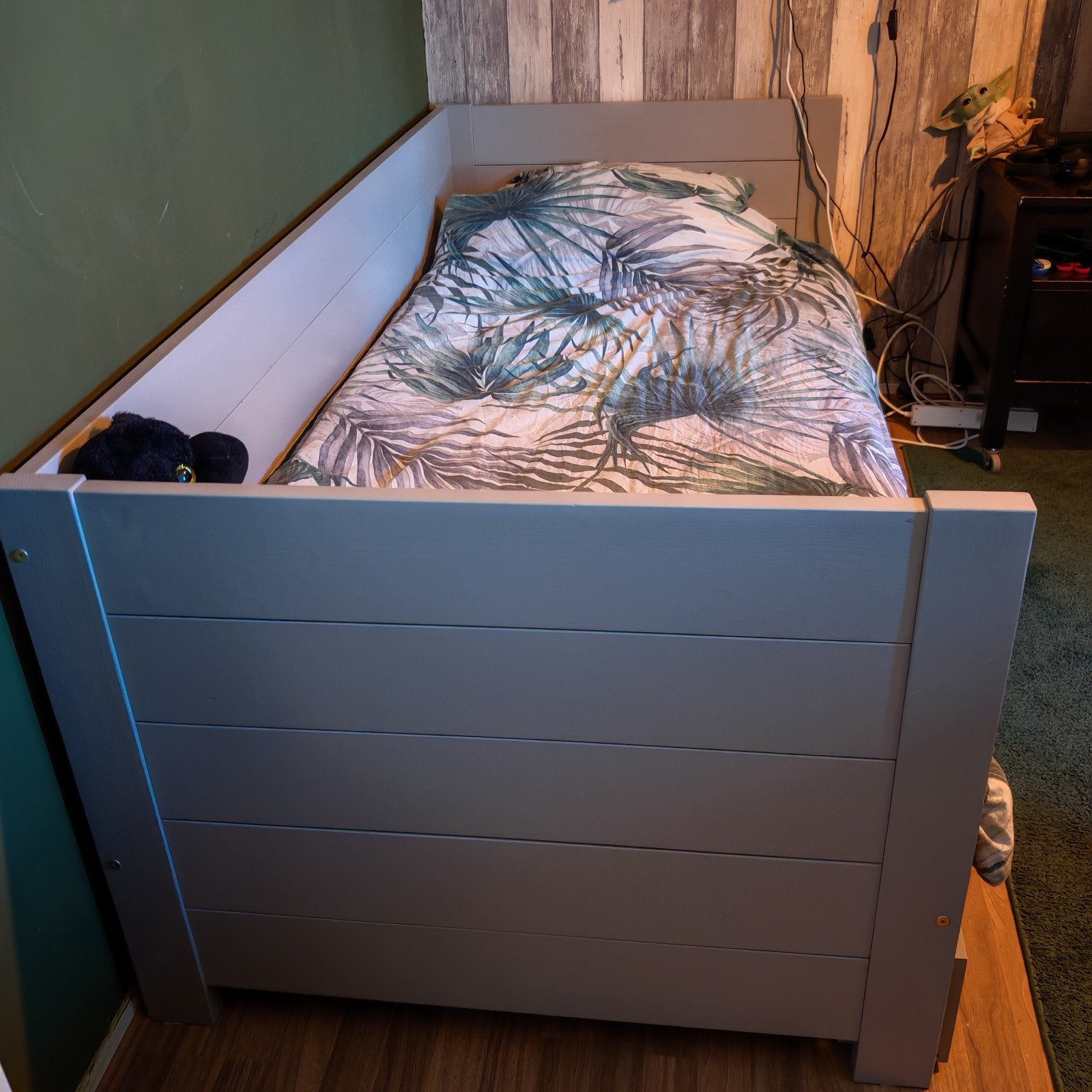 Rockwood bedbank, uitbreidbaar tot tweepersoonsbed, Ophalen, 180 cm of meer, 85 tot 100 cm, Lattenbodem