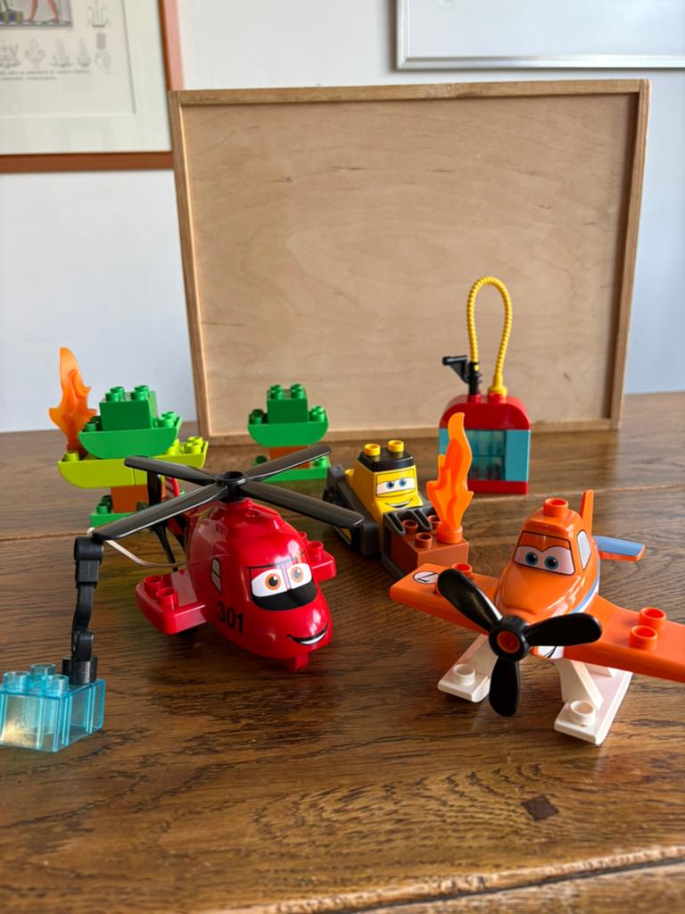 Duplo planes 10538, Kinderen en Baby's, Speelgoed | Duplo en Lego, Gebruikt, Compleet, Ophalen of Verzenden, Complete set