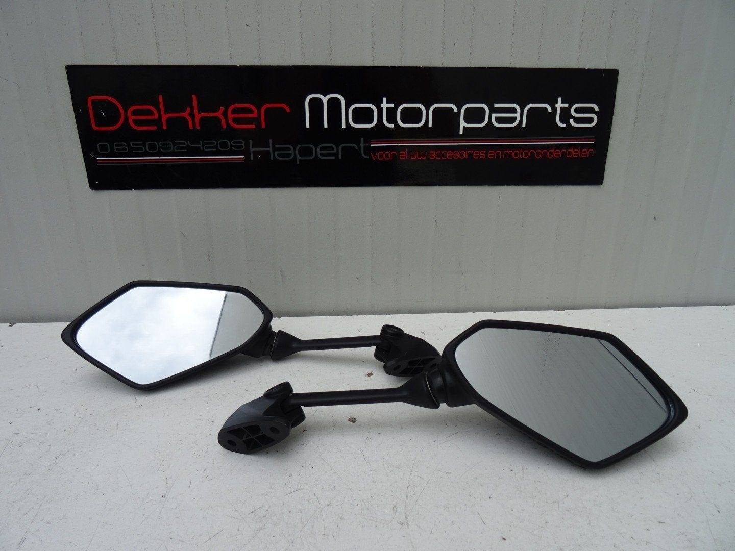 Originele set Spiegels Kawasaki ZX6R Ninja 2009-2010-2016, Gebruikt, -, -, Ophalen of Verzenden