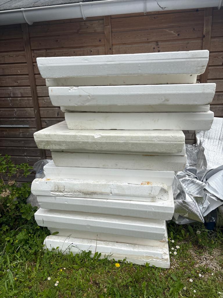 Gratis EPS pallets af te halen, Ophalen, Gebruikt