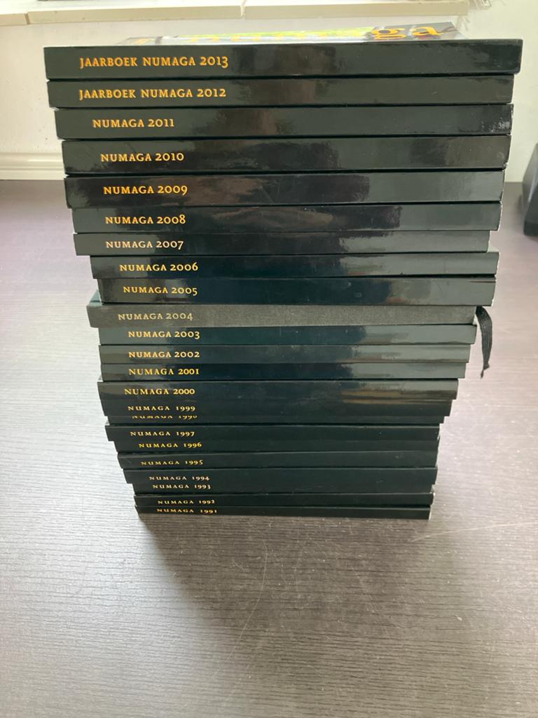 Jaarboeken Numaga 1991-2013, Ophalen of Verzenden, 20e eeuw of later, Zo goed als nieuw