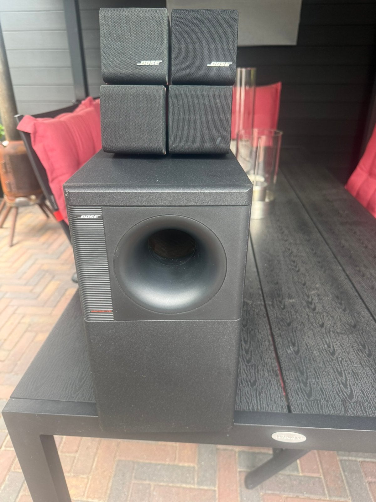 Te koop Bose Acoustimass 5 Series II luidsprekersysteem, Ophalen, Gebruikt, Complete surroundset, Bose
