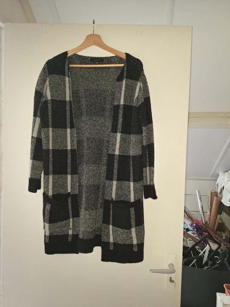 Geruit vest met zakken Atmosphere maat S, Kleding | Dames, Atmosphere, Ophalen of Verzenden, Zo goed als nieuw, Maat 36 (S)