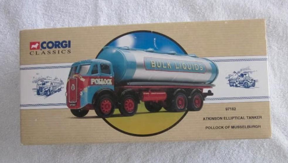 Corgi Classics truck Atkinson Elliptical Tanker in doos., Hobby en Vrije tijd, Modelauto's | 1:50, Ophalen of Verzenden, Zo goed als nieuw