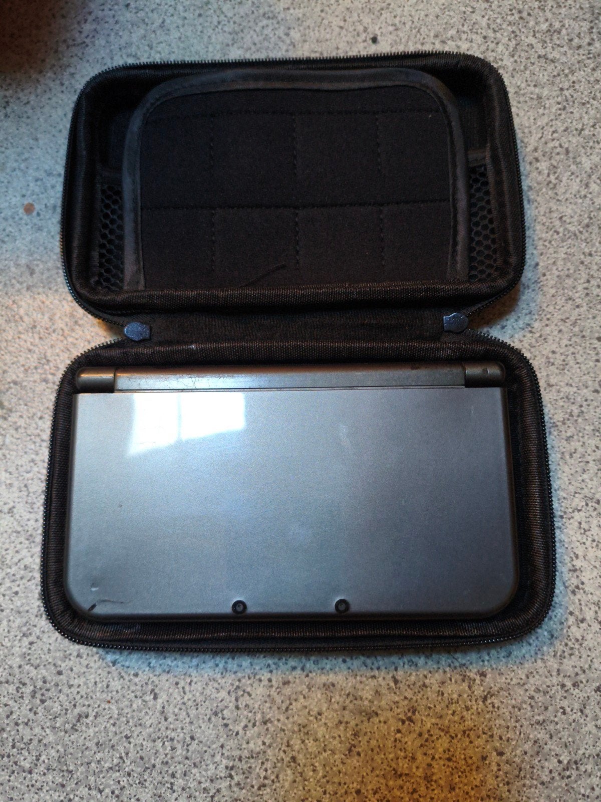 New Nintendo 3DS LL, Met games, Zwart, 3DS XL, Ophalen of Verzenden