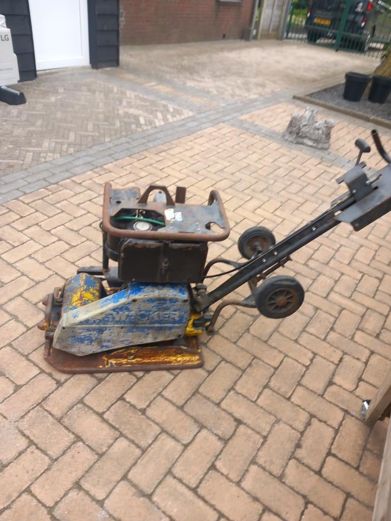 Trilplaat wacker 30/50 vario., Ophalen of Verzenden
