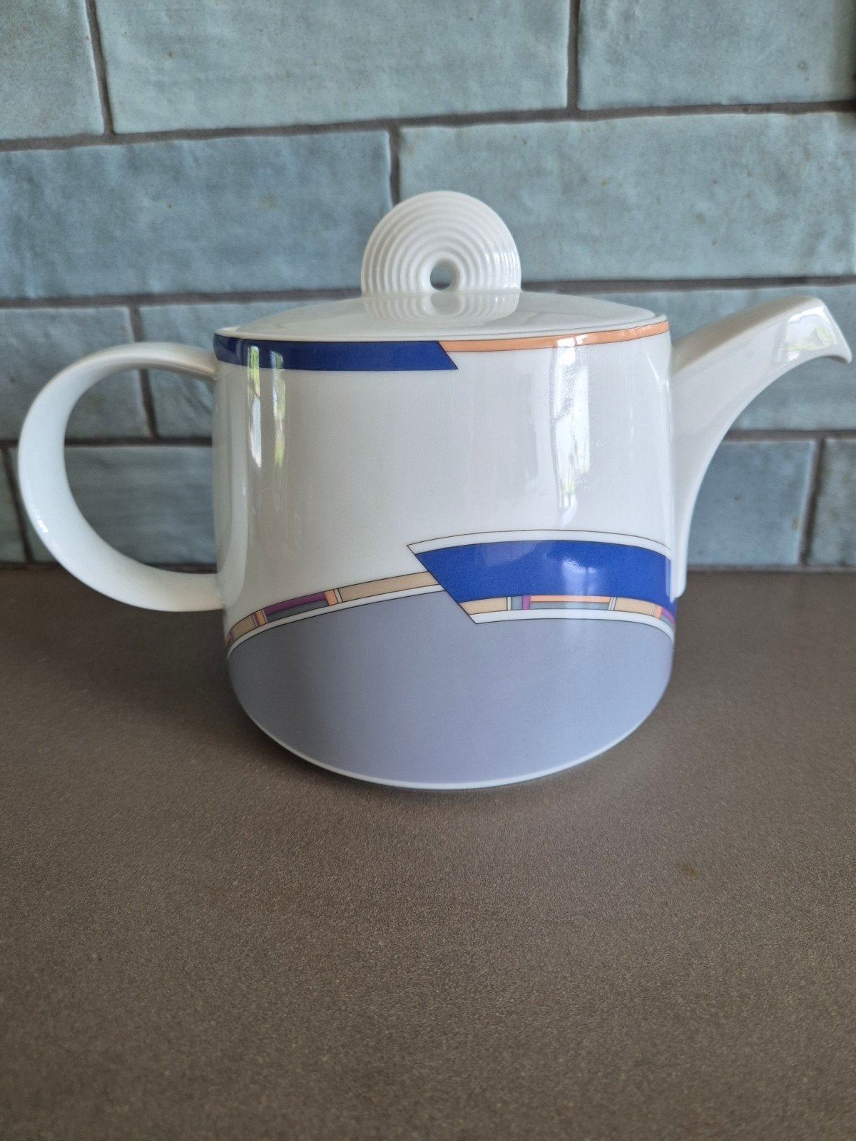 Theepot Thomas Germany Memphis Style jaren 80, Huis en Inrichting, Keuken | Servies, Overige typen, Ophalen of Verzenden, Zo goed als nieuw