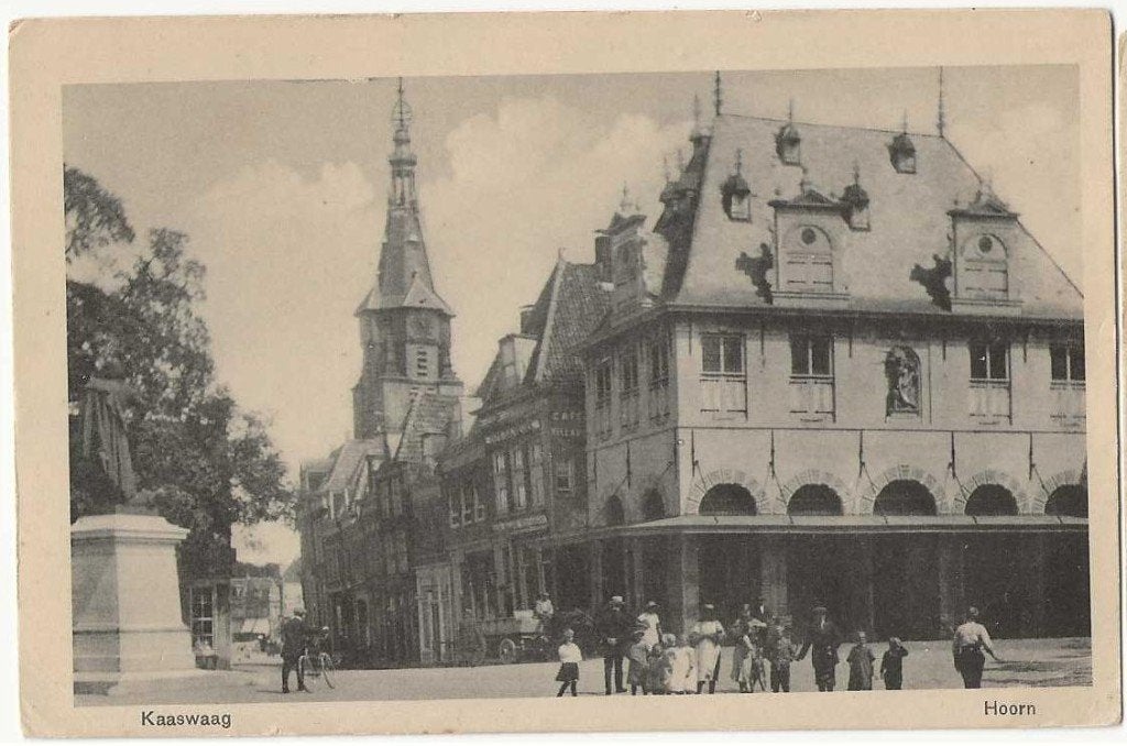 Hoorn-67   De Waag, Verzenden, 1920 tot 1940, Ongelopen, Noord-Holland