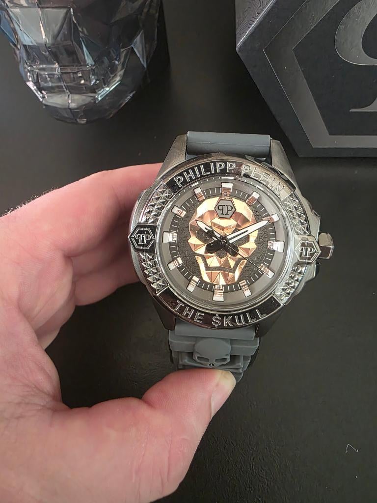 Philipp plein Skull horloge, Overige merken, Overige materialen, Polshorloge, Overige materialen