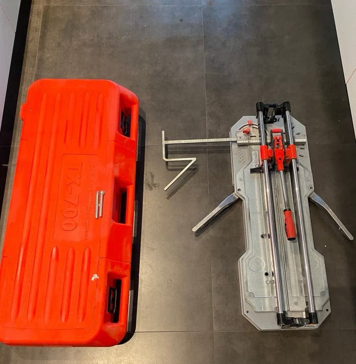 Rubi TX-700 tegelsnijder ZGAN, Ophalen of Verzenden, Zo goed als nieuw