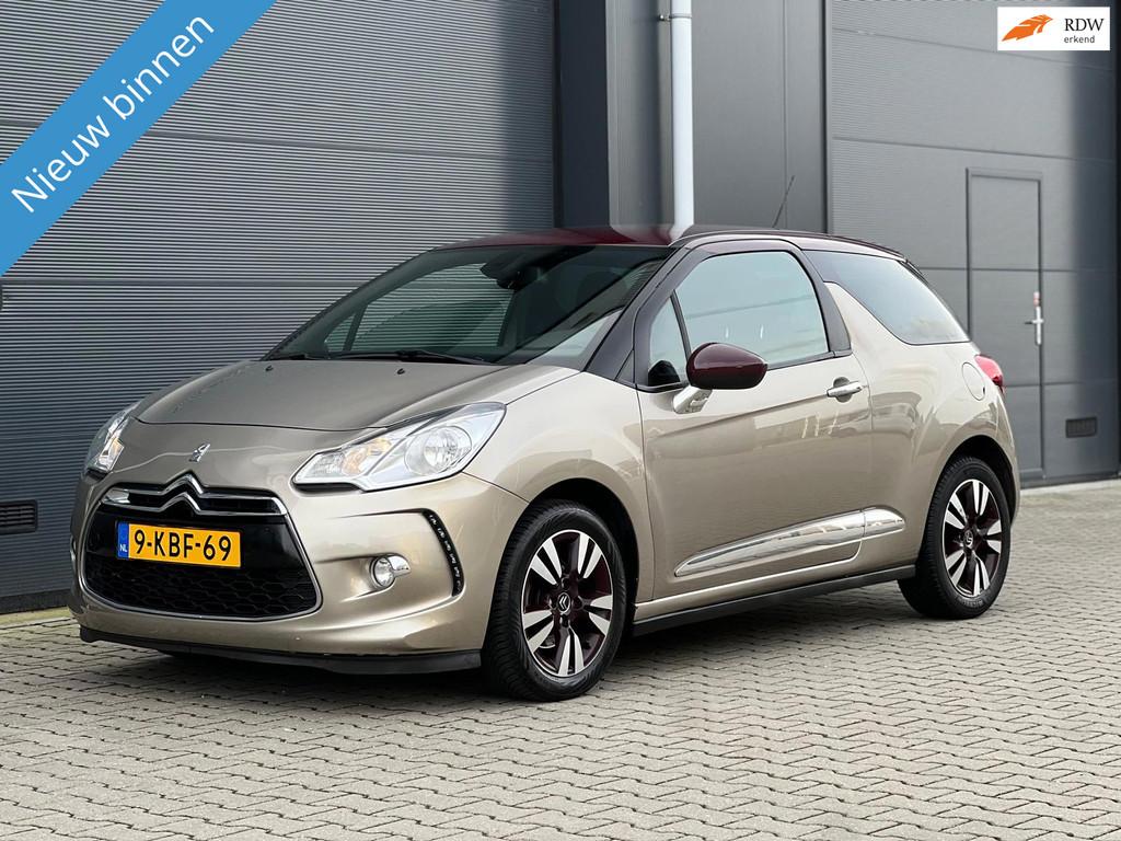 Citroen DS3 1.6 VTI So Chic| Automaat| Airco| Lmv, Euro 5, Stof, Gebruikt, 4 cilinders