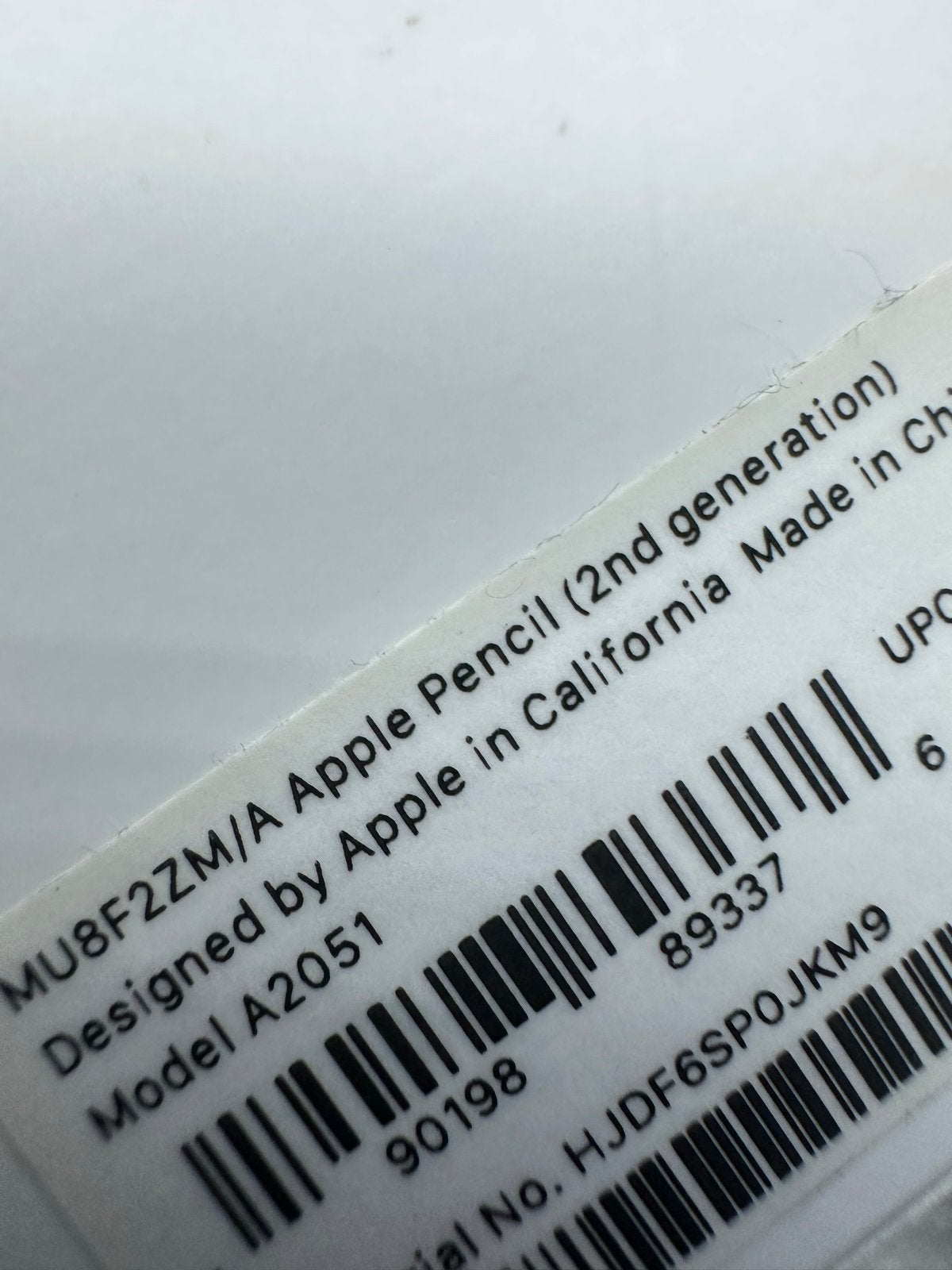 Apple Pencil 2e Generatie (A2051) - Zo goed als nieuw, Computers en Software, Apple iPads, B, S, Verzenden, Zo goed als nieuw