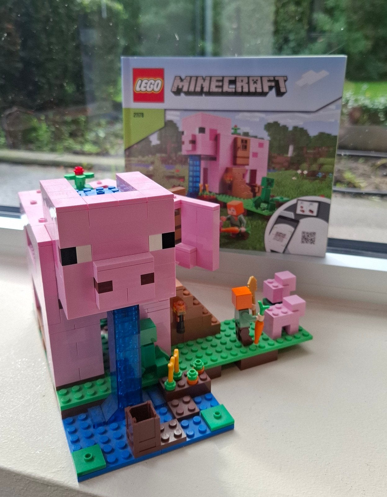 Lego Minecraft Het Varkenshuis (21170), Minecraft, Lego, Ophalen of Verzenden, Zo goed als nieuw