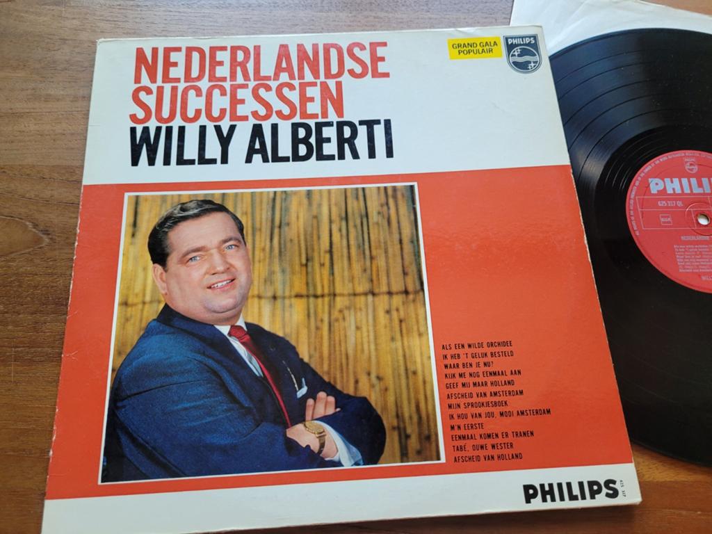 Willy Alberti - Nederlandse Successen (Mono LP), Cd's en Dvd's, Vinyl | Nederlandstalig, Gebruikt, Ophalen of Verzenden, Levenslied of Smartlap