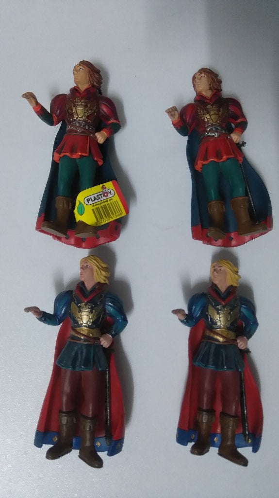 Prins ridder adel edele plastoy figuur sprookje, Verzenden, Zo goed als nieuw