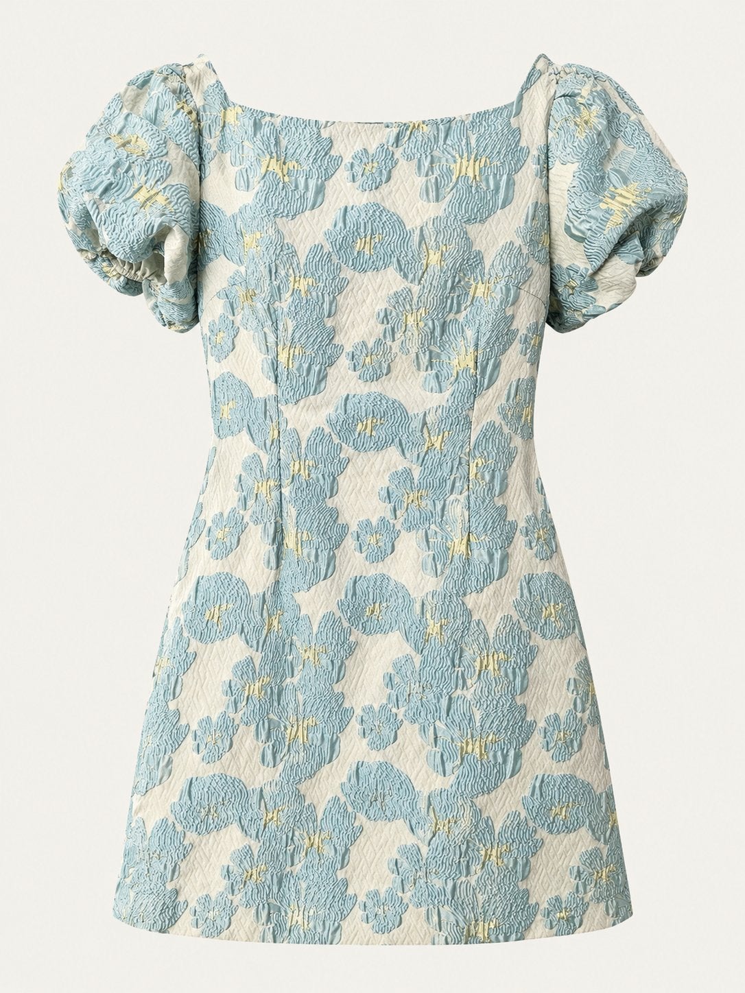 Bloemen jurk Flower by Charm’s, Maat 38/40 (M), Blauw, Nieuw, Ophalen of Verzenden