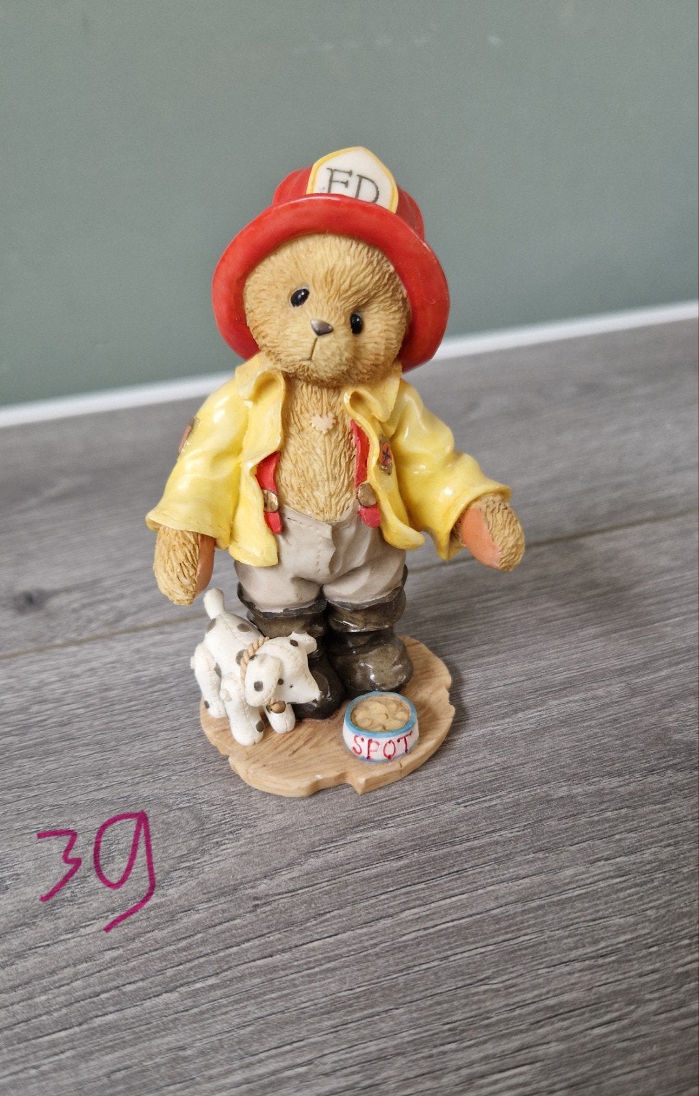 Cherished Teddies "Kurtis D Claw", Ophalen, Zo goed als nieuw, Beeldje, Cherished Teddies