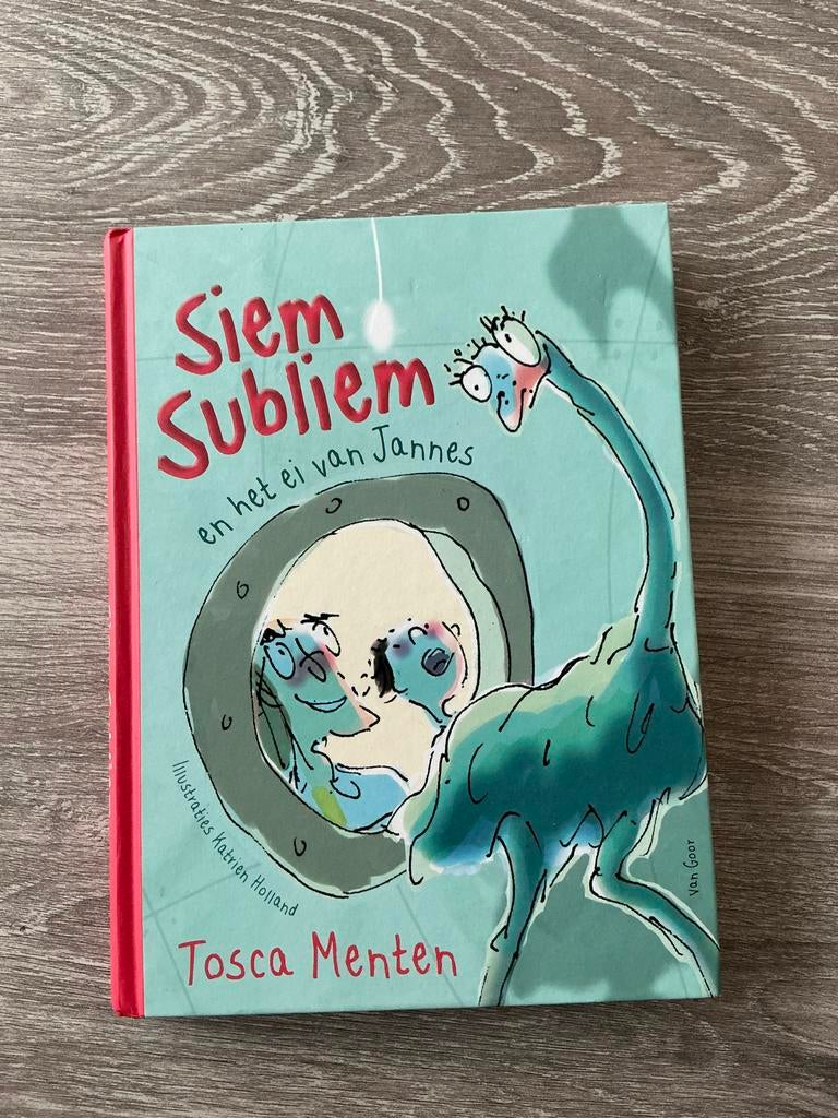 Siem Subliem en het ei van Jannes - Tosca Menten, Ophalen of Verzenden, Zo goed als nieuw, Fictie algemeen
