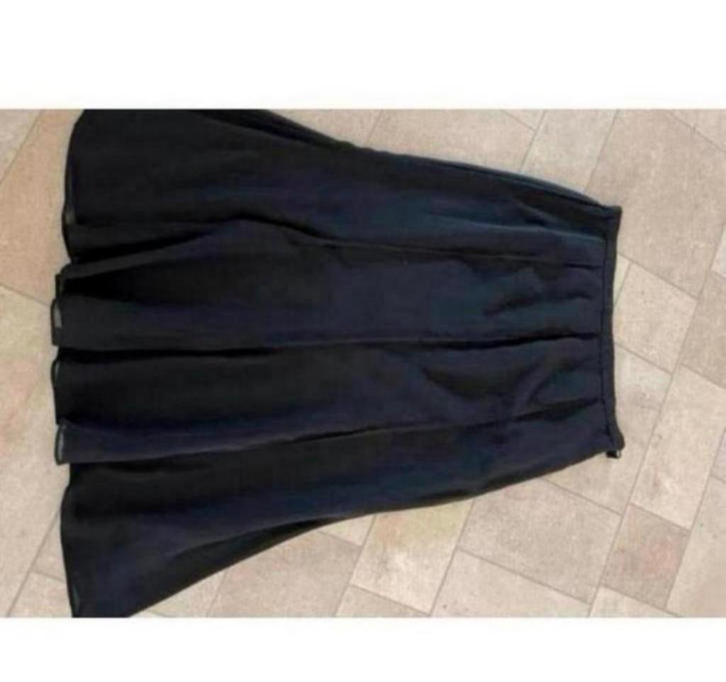 Lange rok Gina Bacconi maat L, Zwart, Maat 42/44 (L), Ophalen of Verzenden, Gedragen