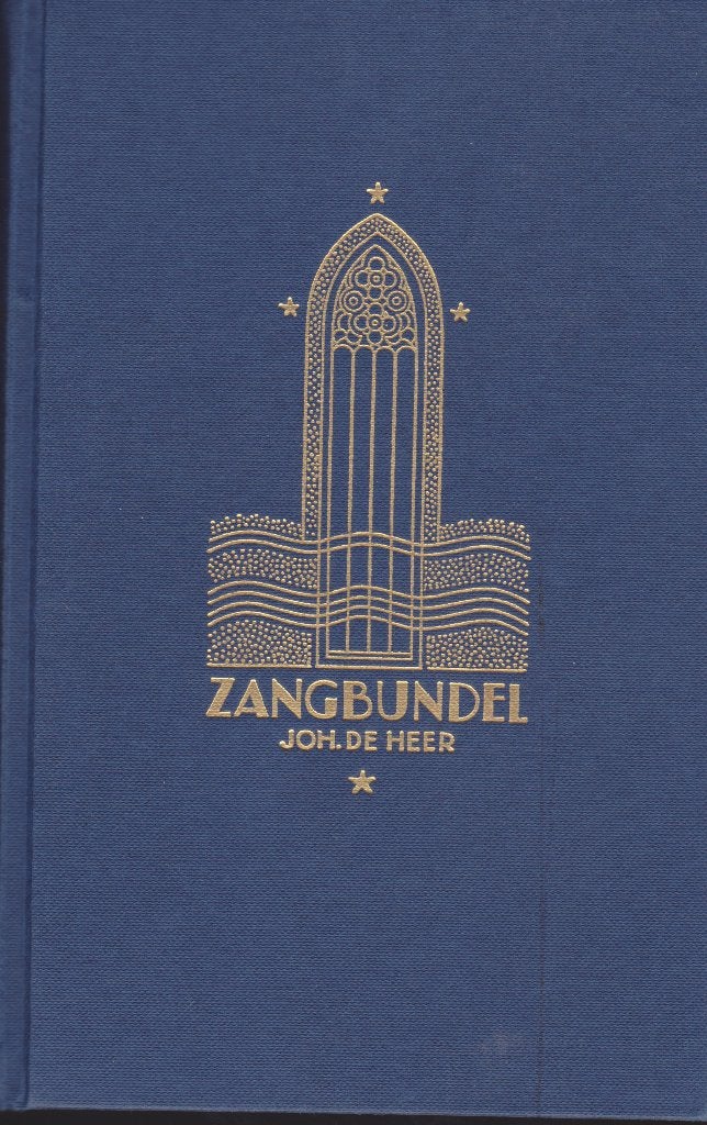 JOH.DE HEER - ZANGBUNDEL - 869 LIEDEREN EN KOREN, Ophalen of Verzenden, Gebruikt, Artiest of Componist, Orgel