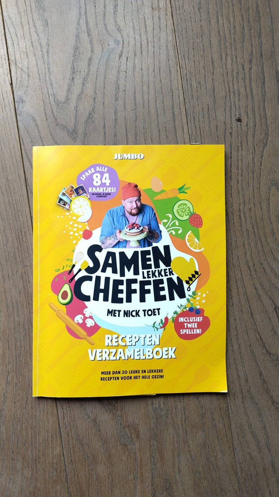 Jumbo Verzamelalbum Samen Lekker Cheffen met Nick Toet, Ophalen of Verzenden, Zo goed als nieuw, Nick Toet, Hoofdgerechten