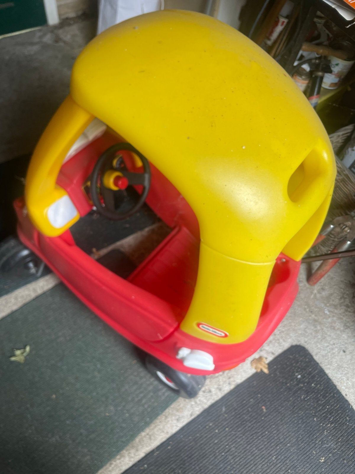 Little Tikes Cozy Coupe Loopauto - Rood/Geel, Kinderen en Baby's, Speelgoed | Buiten | Voertuigen en Loopfietsen, Ophalen, Gebruikt