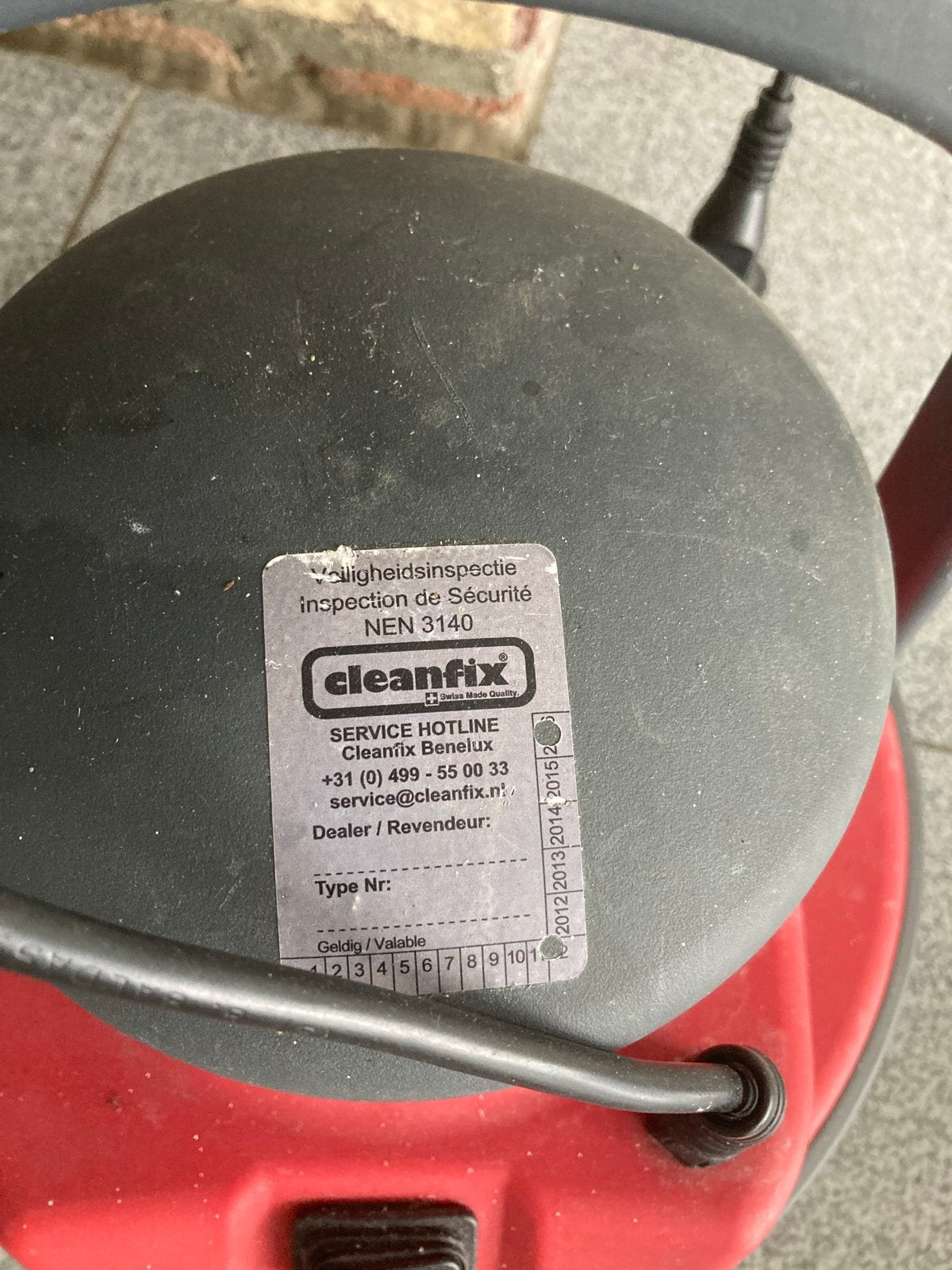Cleanfix Schrobmachine - Professionele reiniging, Doe-het-zelf en Verbouw, Reinigingsmachines, Ophalen, Gebruikt, Schrobmachine