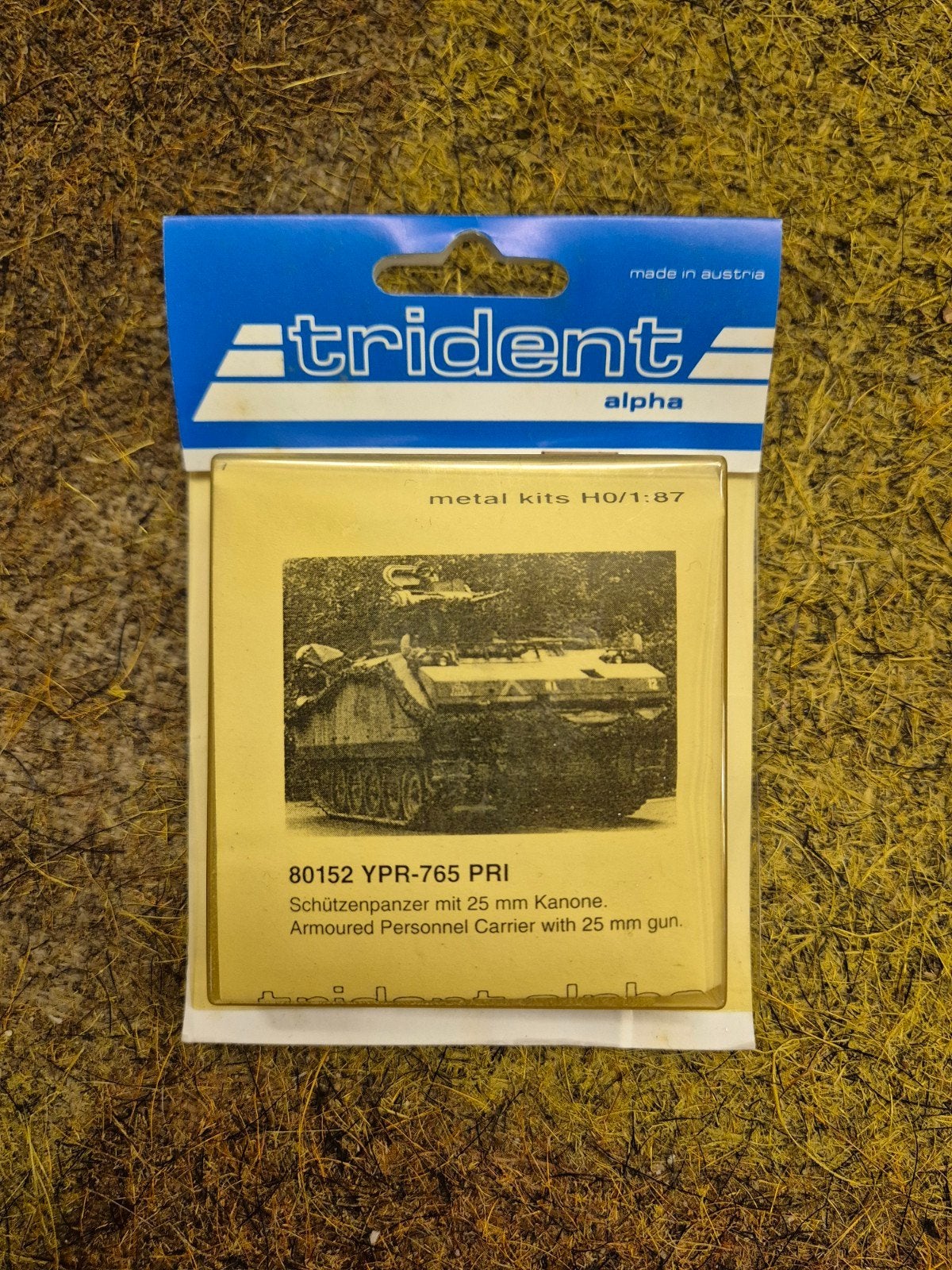 Trident 80152 YPR-765 PRI Schützenpanzer mit 25mm kanon 1:87, Hobby en Vrije tijd, Ophalen of Verzenden, Nieuw, Overige typen