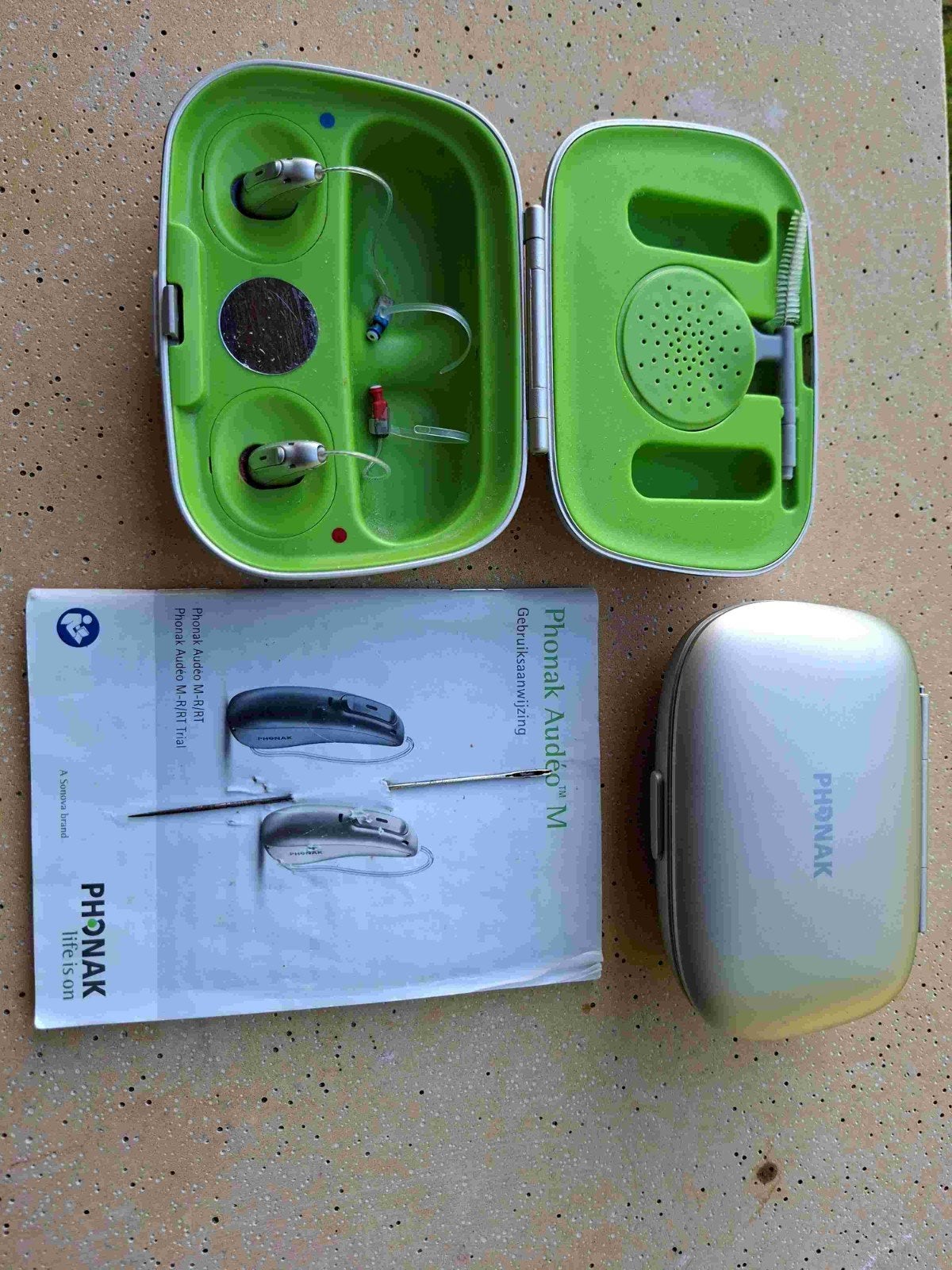 Set Phonak audeo M50-R AHO gehoorapparaten, Ophalen of Verzenden