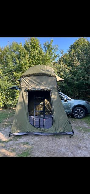 Daktent "Dare to be different", Caravans en Kamperen, Tenten, Ophalen, Zo goed als nieuw, Tot en met 2