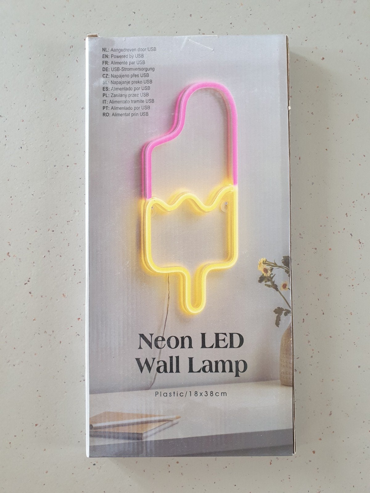 ledlamp ijsje usb, Ophalen of Verzenden, Nieuw, Kunststof, Inclusief lichtbron