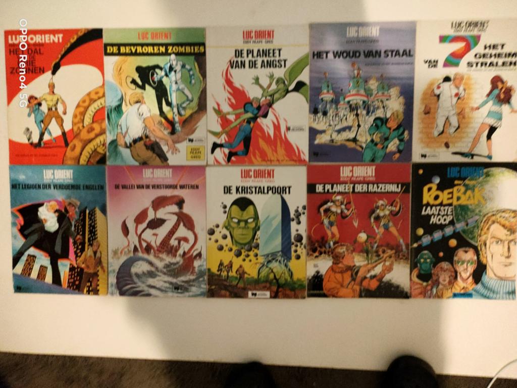 Paape - greg: luc orient(1-2-4-5-6-8-11-12-14-15)€1,25 ps, Boeken, Meerdere stripboeken, Ophalen of Verzenden, Zo goed als nieuw