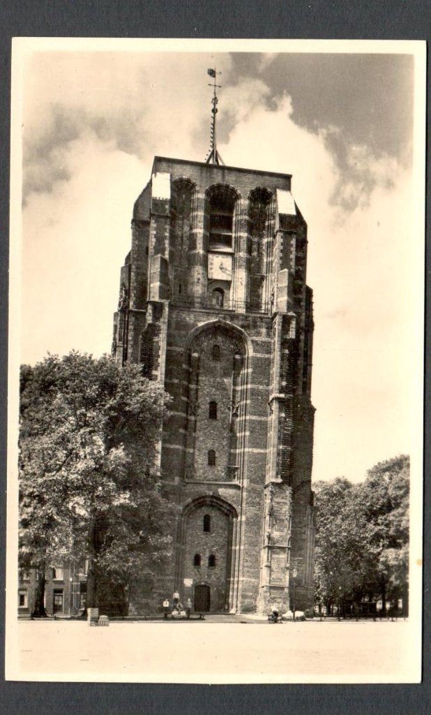 Oude Ansicht - Leeuwarden Oldehove, 1529 - Frl., Verzamelen, Ophalen of Verzenden, 1940 tot 1960, Gelopen, Friesland