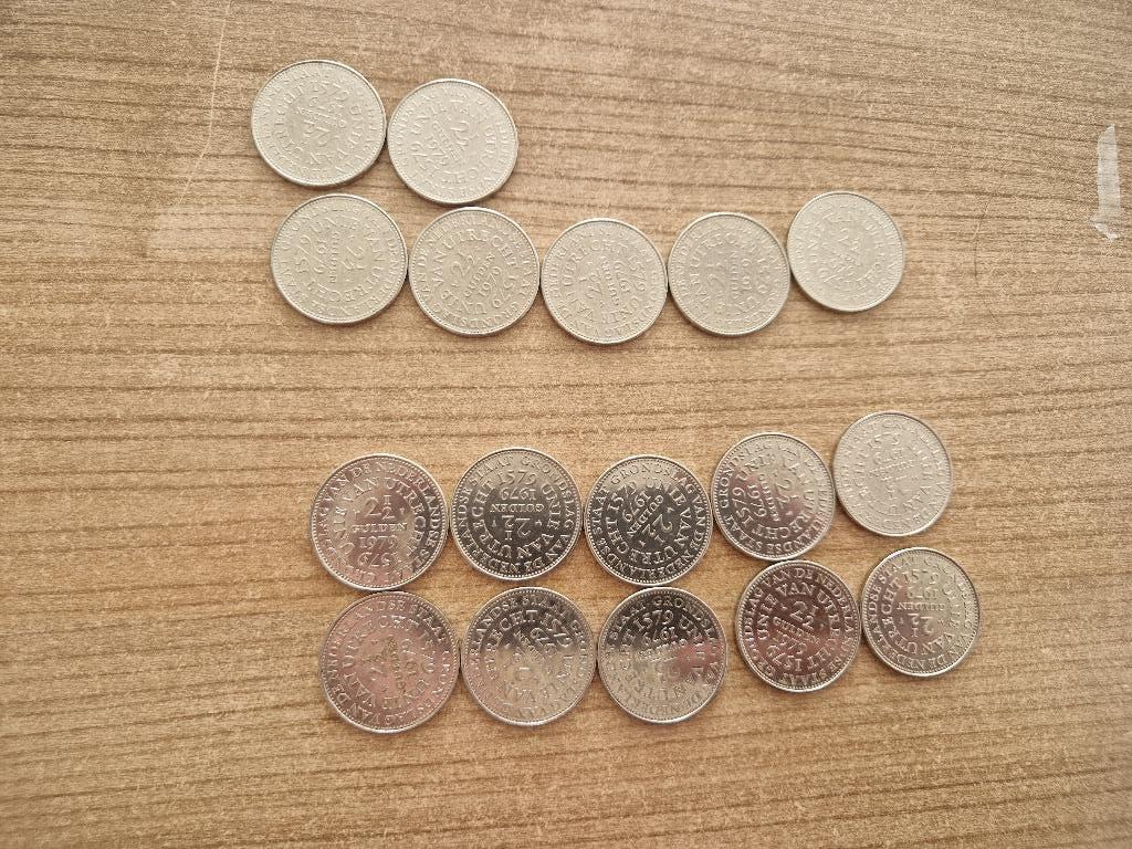 rijksdaalder 17 x 1979 unie van utrecht 1579 - 1979 17 stuks, Ophalen of Verzenden, Koningin Juliana, 2½ gulden, Losse munt
