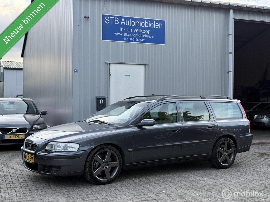 Volvo V70 2.5 R, Handbak, Origineel NL, Topstaat, Auto's, Volvo, Stoelverwarming, 2521 cc, Handgeschakeld, Vierwielaandrijving